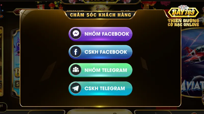 Liên Hệ Bay789: Hướng Dẫn Chi Tiết Nhất Cho Người Mới 2 Cách thức liên hệ bay789