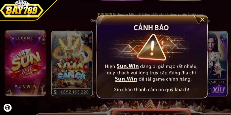 Phát hiện Sunwin giả: Cách nhận biết nhanh trong 1 phút 3 App bị đánh dấu không an toàn, bạn phải dừng thao tác ngay lập tức